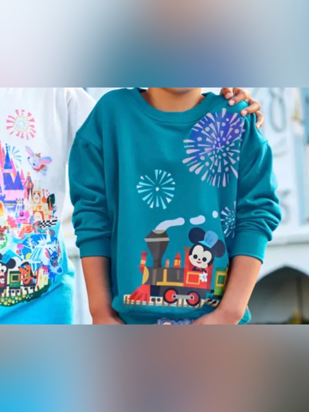 Disney Parks Joey Chou Munchlings & Parks Collection Youth Sweatshirt